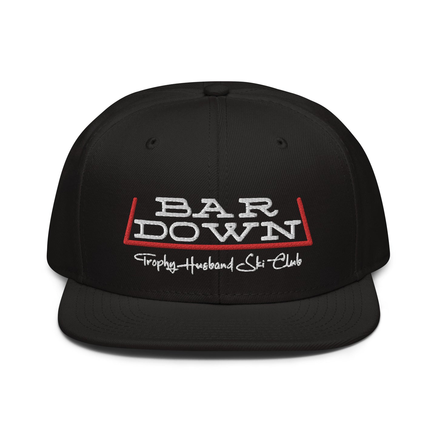 Bar Down Snapback Hat