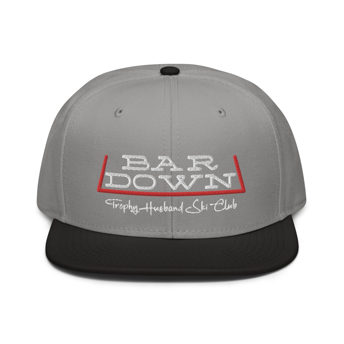 Bar Down Snapback Hat