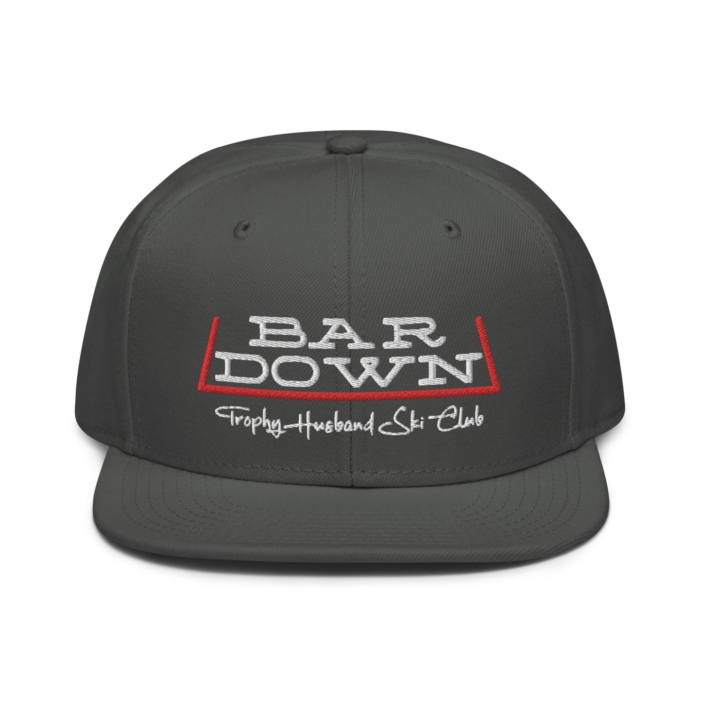 Bar Down Snapback Hat