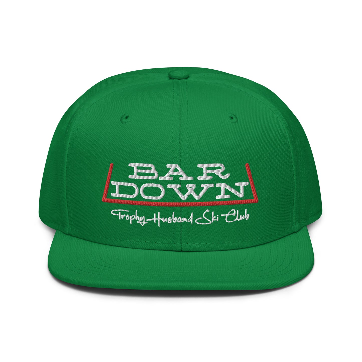 Bar Down Snapback Hat