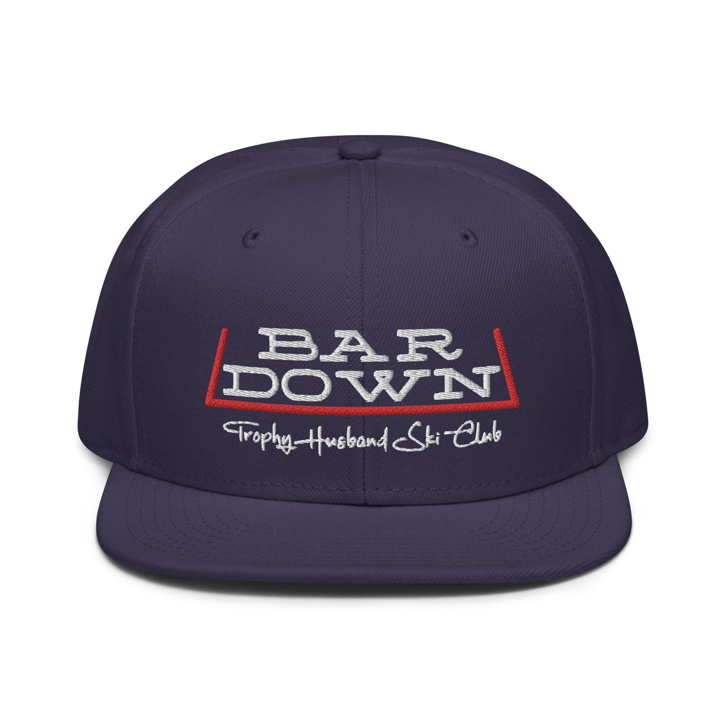 Bar Down Snapback Hat